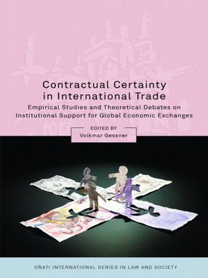 cover image of Contractual Certainty in International Trade